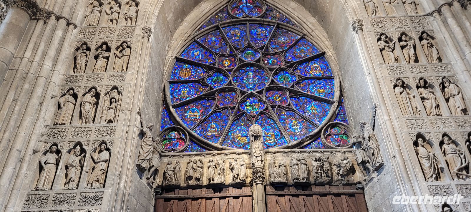 Rosette, Kathedrale Reims &ndash; &copy; Evelyn Krawczyk-Bärsch (Eberhardt TRAVEL)
