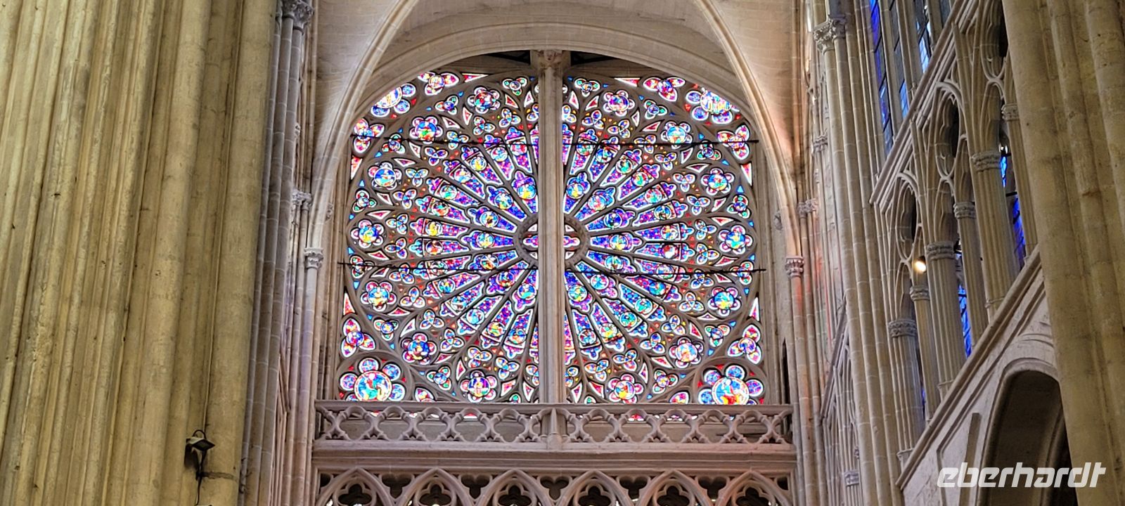 Rosette, Kathedrale St. Gatien, Tours &ndash; &copy; Evelyn Krawczyk-Bärsch (Eberhardt TRAVEL)