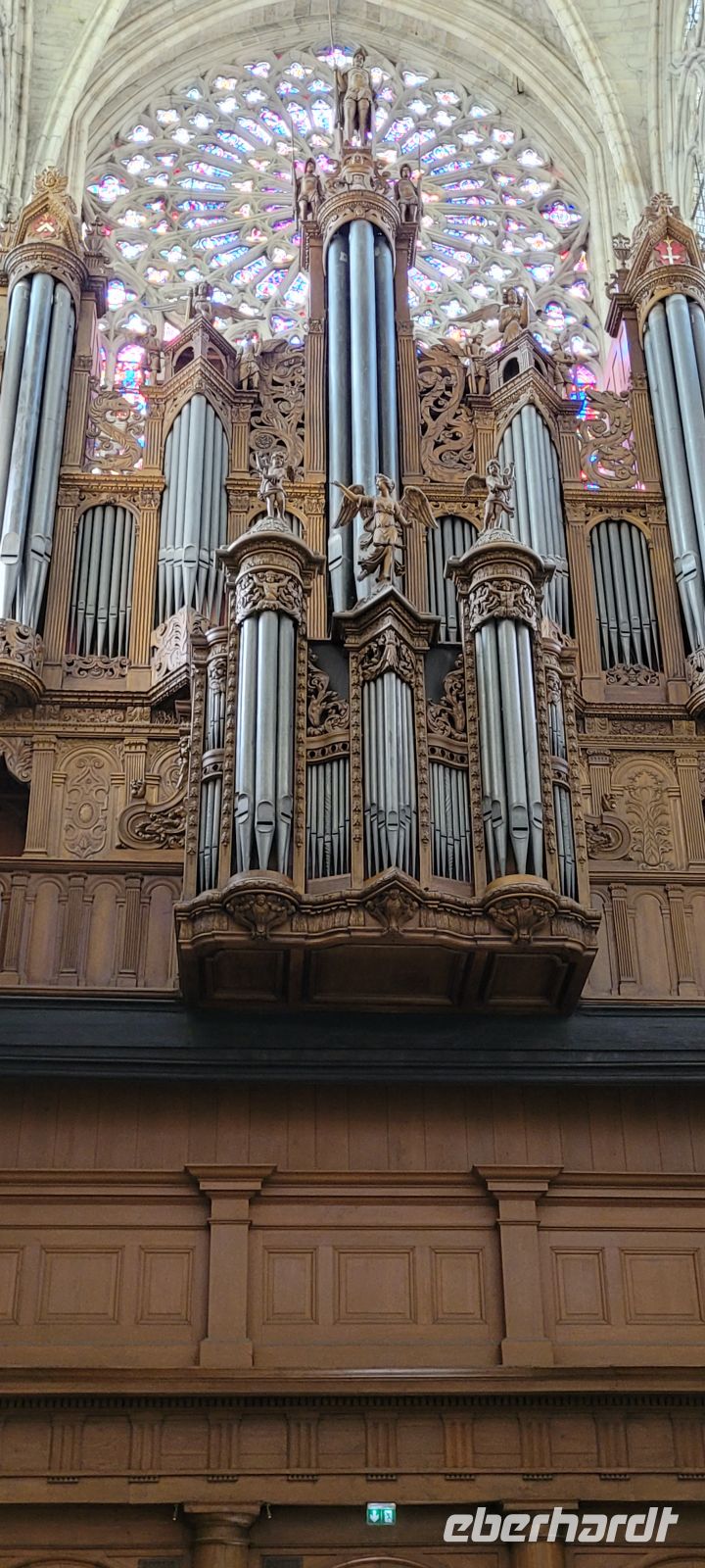 Orgel, Kathedrale St. Gatien, Tours &ndash; &copy; Evelyn Krawczyk-Bärsch (Eberhardt TRAVEL)