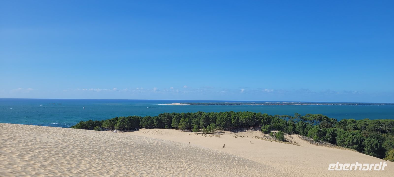 Dune du Pilat mit Blick auf das Cap Ferret &ndash; &copy; Evelyn Krawczyk-Bärsch (Eberhardt TRAVEL)