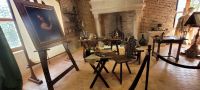 Arbeitszimmer von Leonardo da Vinice, Clos Lucé, Amboise &ndash; &copy; Evelyn Krawczyk-Bärsch (Eberhardt TRAVEL)