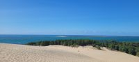 Dune du Pilat mit Blick auf das Cap Ferret &ndash; &copy; Evelyn Krawczyk-Bärsch (Eberhardt TRAVEL)