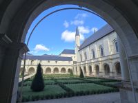 2026-09_LOIRE: Fontevraud - Abtei - Kreuzgang &ndash; &copy; Dieter Braune (Eberhardt TRAVEL)