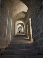 Steintreppe im Mont-Saint-Michel &ndash; &copy; Sabine Möllering-Stork (Eberhardt TRAVEL)