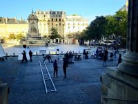 Dreharbeiten St.Sulpice  &ndash; &copy; Gina Egenolf (Eberhardt TRAVEL)