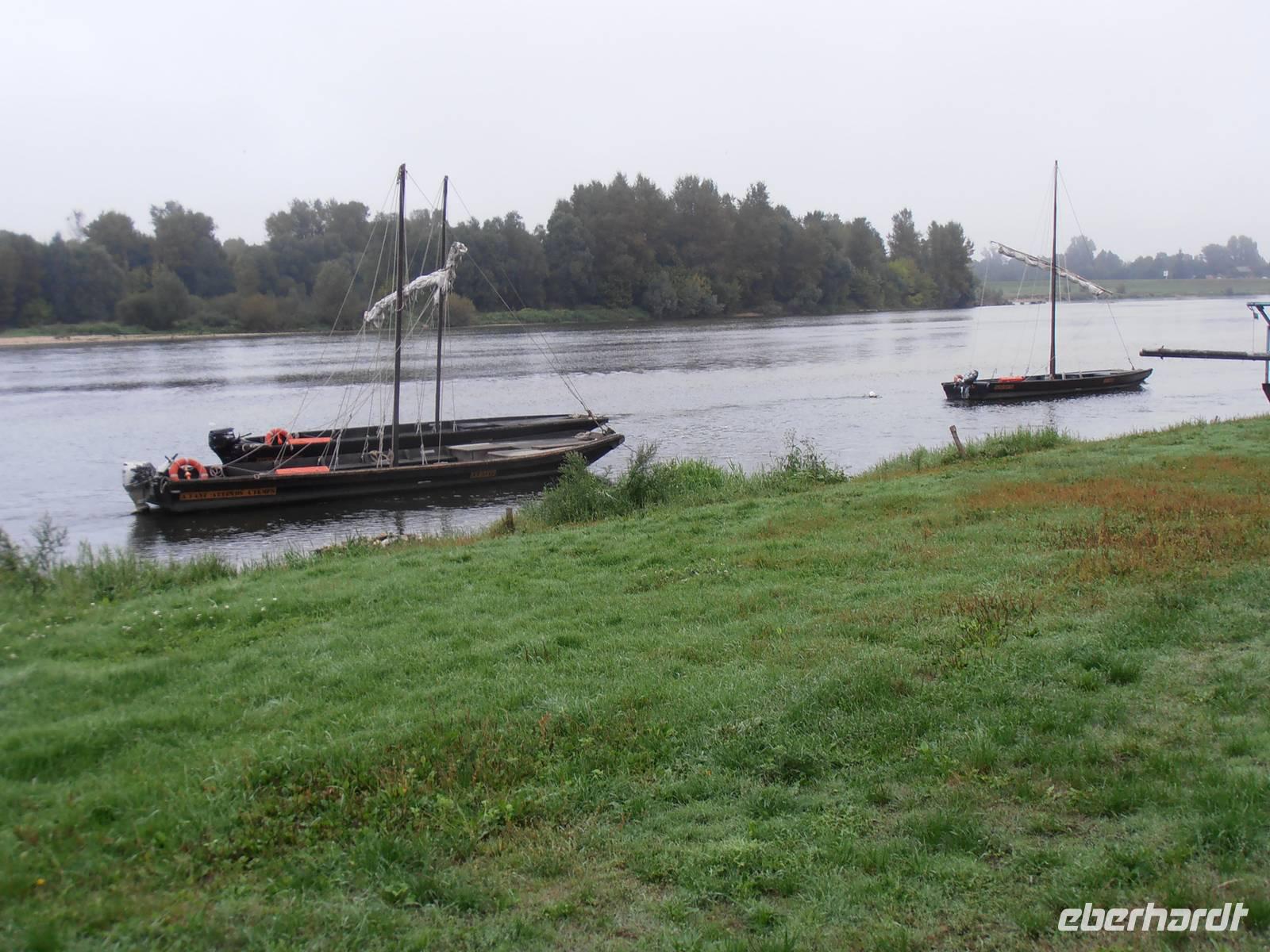 Boote auf der Loire &ndash; &copy; Birgit Janosch (Eberhardt TRAVEL)