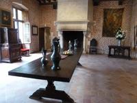 Château du Clos Lusé - Leonard de Vinci - Empfangsraum &ndash; &copy; Betina Marinow (Eberhardt TRAVEL)