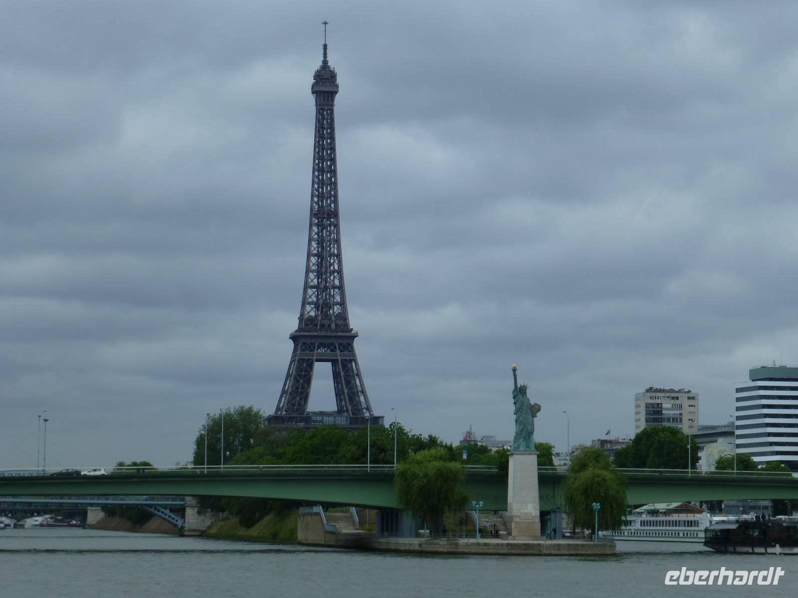 Eiffelturm und Freiheitsstatue &ndash; &copy; Claudia Bernhardt (Eberhardt TRAVEL)