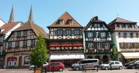 Elsass2014 Marktplatz Obernai &ndash; &copy; Katrin Kerpa (Eberhardt TRAVEL)