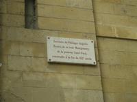 Enceinte de Philipe Auguste Schild &ndash; &copy; Martin Brützke (Eberhardt TRAVEL)