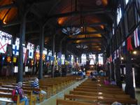 Honfluer - Innenraum der Kirche St. Catherine &ndash; &copy; Claudia Bernhardt (Eberhardt TRAVEL)