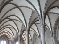 Mont St. Michel, Kreuzgewölbe &ndash; &copy; Jürgen Schmeißer (Eberhardt TRAVEL)