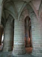 Mont St. Michel, Säulen &ndash; &copy; Jürgen Schmeißer (Eberhardt TRAVEL)