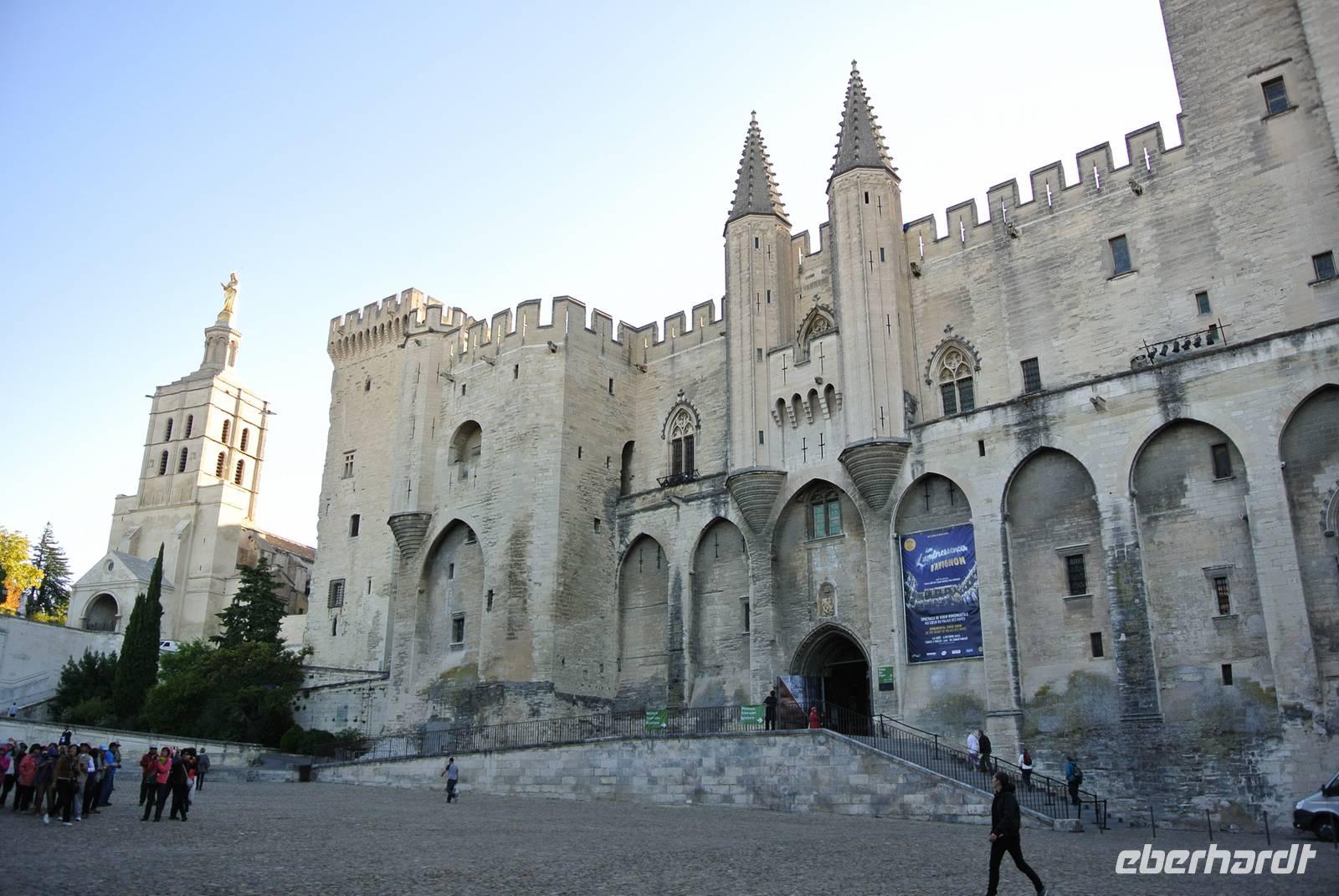 Papstpalast in Avignon &ndash; &copy; Gerd Przybyla (Eberhardt TRAVEL)