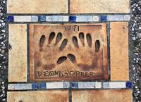 Handabdruck Dennis Hopper &ndash; &copy; Birgit Janosch (Eberhardt TRAVEL)