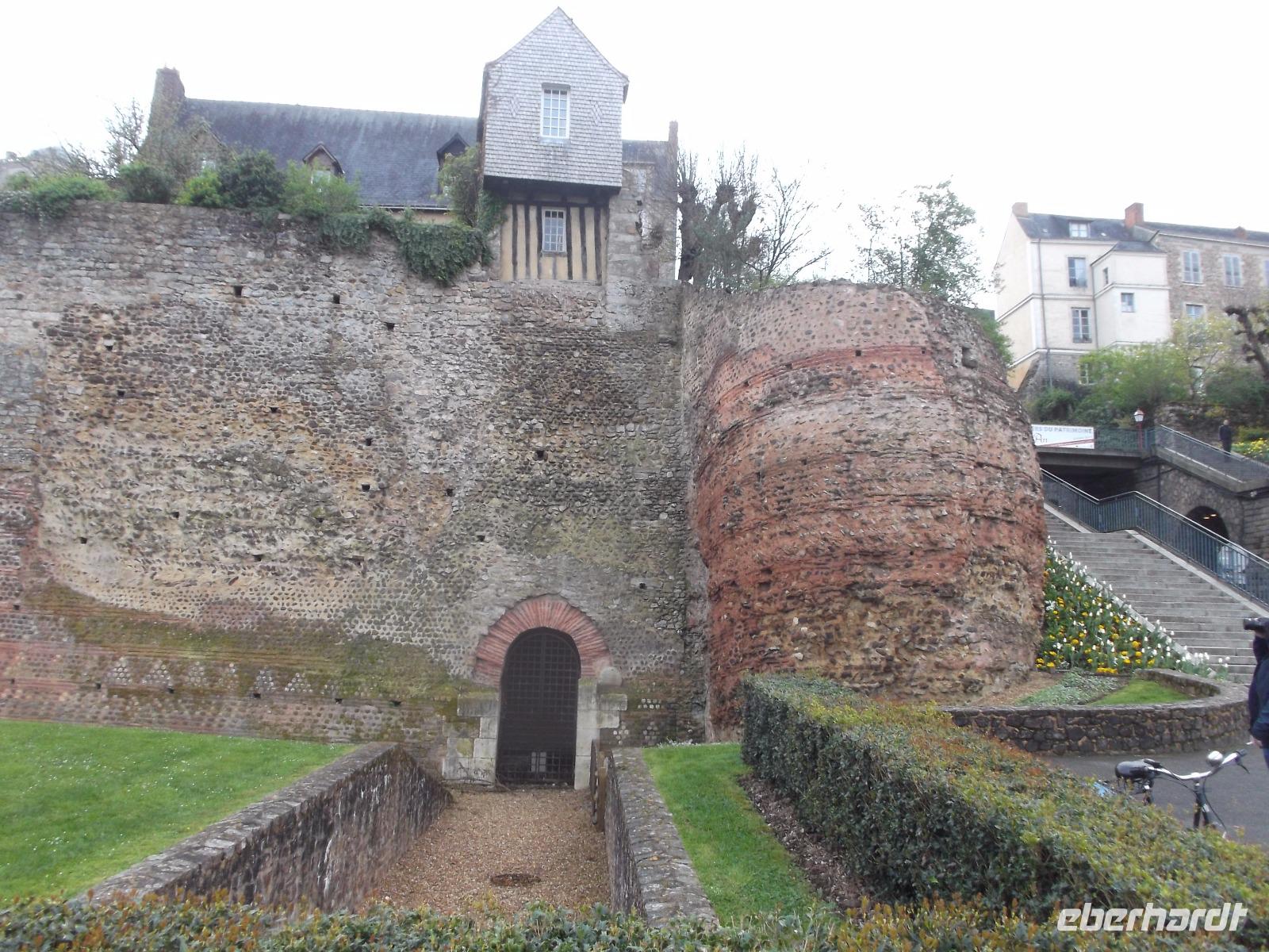 Römische Stadtmauer von Le Mans &ndash; &copy; Michael Krause (Eberhardt TRAVEL)