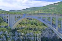 Verdon, Brücke von Artuby &ndash; &copy; Claudia Hartwich (Eberhardt TRAVEL)