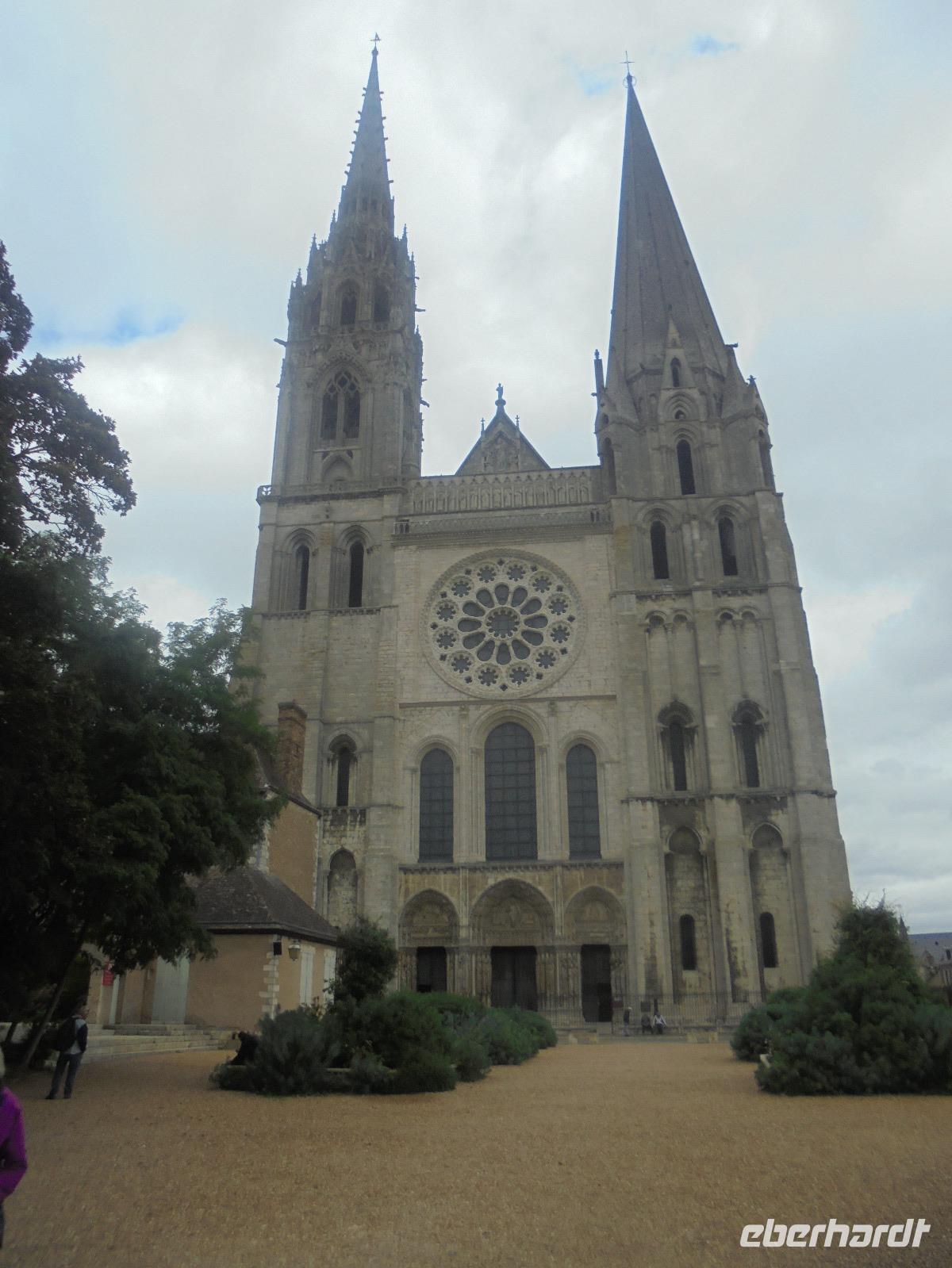 Kathedrale Notre Dame in Chartres, Fassade &ndash; &copy; Michael Krause (Eberhardt TRAVEL)