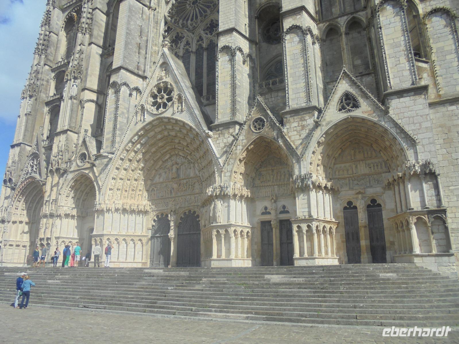 Bourges, Fassade der Kathedrale &ndash; &copy; Michael Krause (Eberhardt TRAVEL)