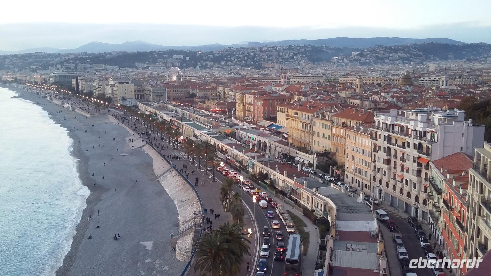 Blick auf Nizza vom Bellanda-Turm  &ndash; &copy; Florian Härtl (Eberhardt TRAVEL)