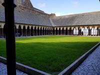 10.5.2018 Mont Saint Michel Kreuzgang  &ndash; &copy; Beate Schroedter (Eberhardt TRAVEL)