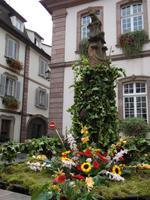 Auch der Brunnen wurde prachtvoll 