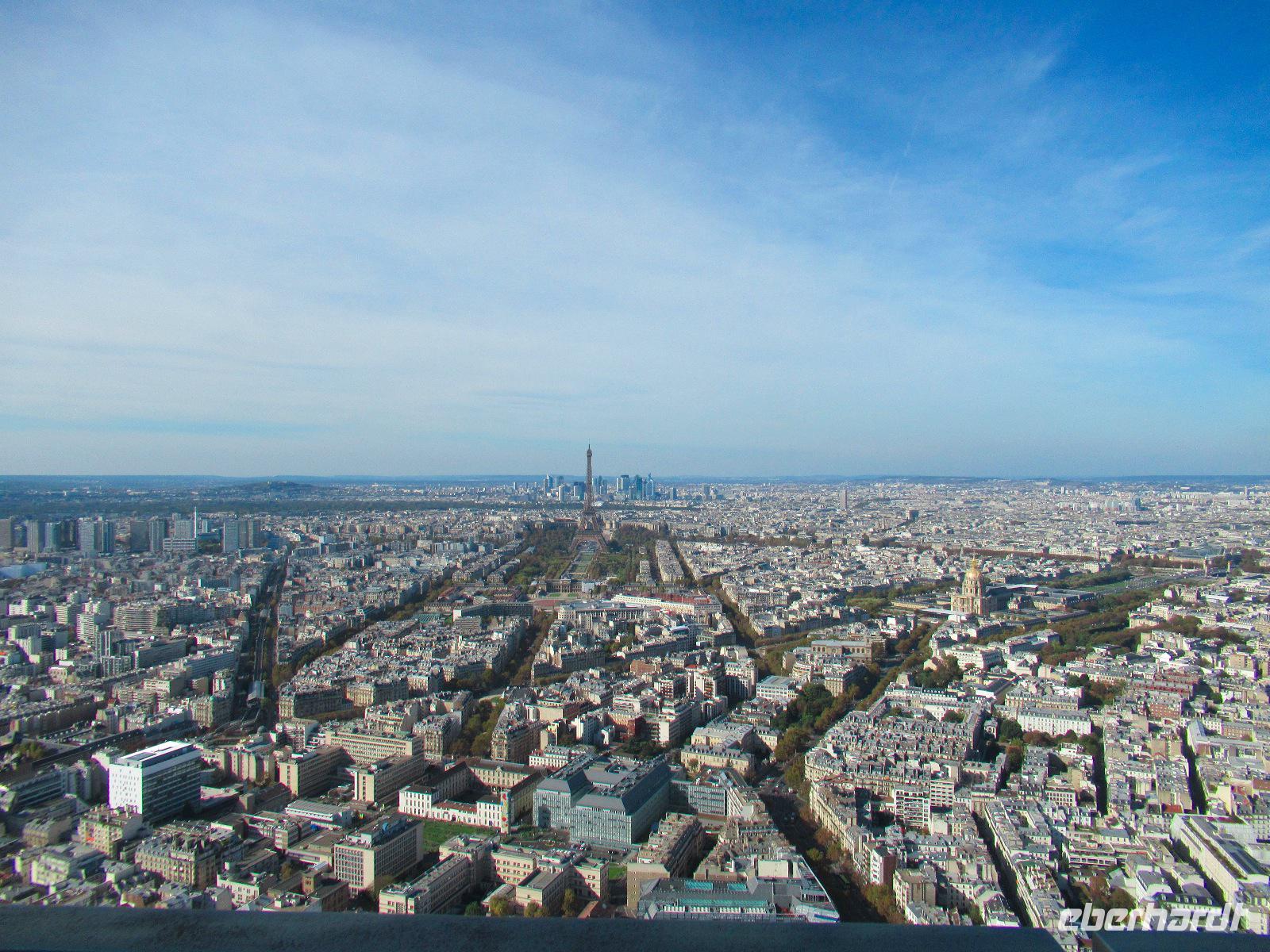 Panoramablick aus der Tour Montparnasse &ndash; &copy; Maite Floris-Moser (Eberhardt TRAVEL)