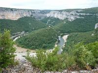 Blick auf Lebrahospice der Templer