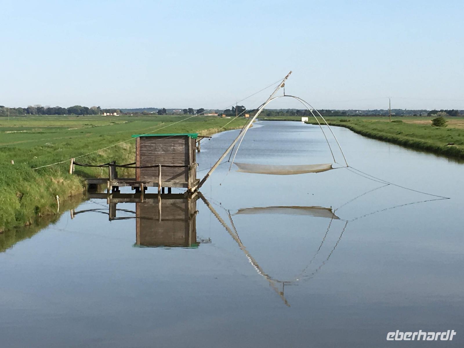 Setznetze in der Vendee &ndash; &copy; Dr. Michael Krause (Eberhardt TRAVEL)