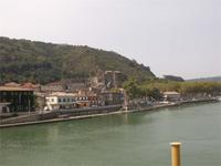 Blick auf Tournon