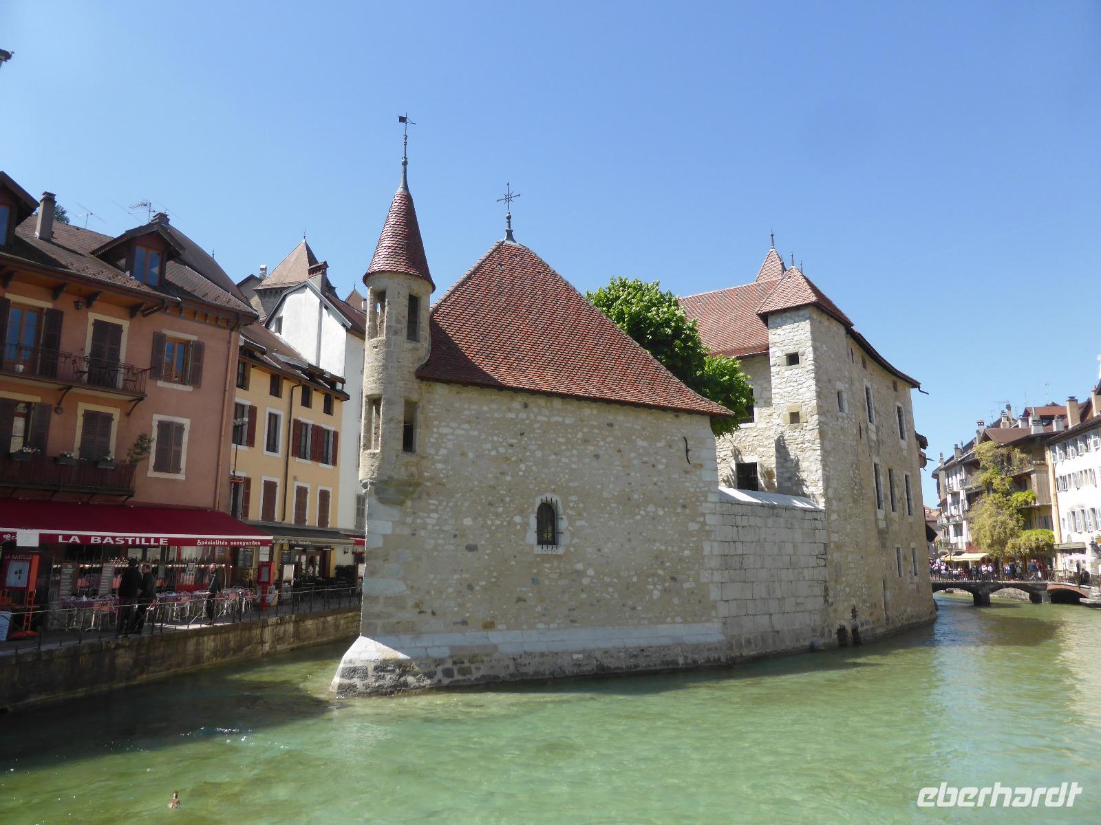 Annecy - ehemalige Gefängnisinsel im Thiou &ndash; &copy; Claudia Bernhardt (Eberhardt TRAVEL)