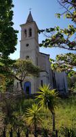 Korsika, Bergdorf Petreto-Bicchisano, Kirche &ndash; &copy; Ria Heilmann (Eberhardt TRAVEL)