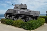 Arromanches, M4A2 Sherman Panzer &ndash; &copy; Gabriele Sauer (Eberhardt TRAVEL)