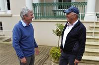 Jersey, Mr. Miles mit Ernst, unserem Guide &ndash; &copy; Gabriele Sauer (Eberhardt TRAVEL)
