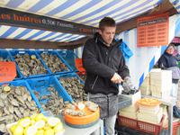Cancale -der Austernmarkt &ndash; &copy; Maite Floris-Moser (Eberhardt TRAVEL)