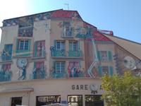 Wandgemälde Cannes &ndash; &copy; Patrick Schneider (Eberhardt TRAVEL)