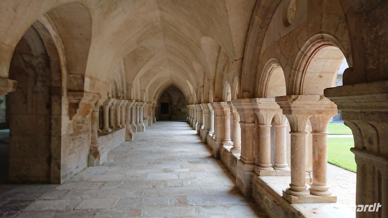 Zisterzienserkloster Fontenay, Kreuzgang &ndash; &copy; Dr. Michael Krause (Eberhardt TRAVEL)