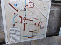 Plan des Zisterzienser-Gründungsklosters Citeaux &ndash; &copy; Dr. Michael Krause (Eberhardt TRAVEL)