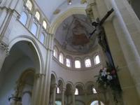 Wallfahrtskirche Paray-le-Monial, Cristus-Fresko im Inneren &ndash; &copy; Dr. Michael Krause (Eberhardt TRAVEL)