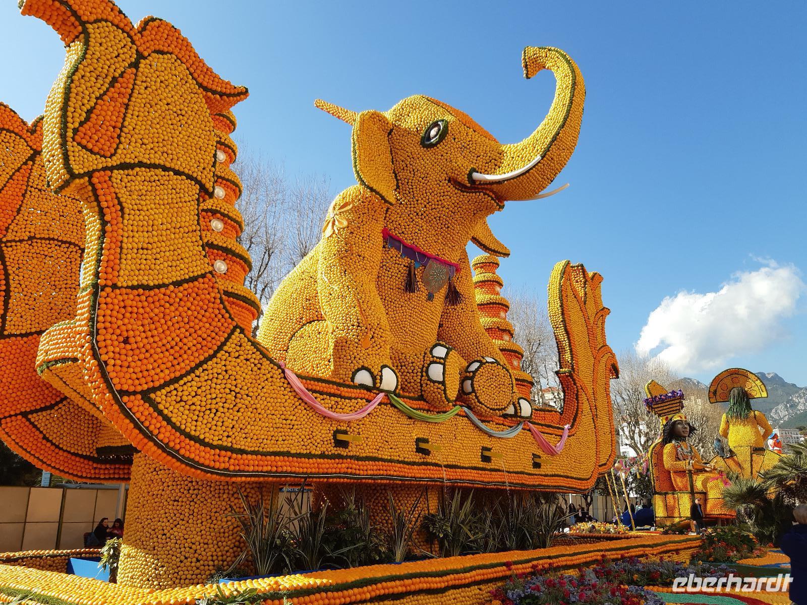Zitronenfest Menton &ndash; &copy; Jürgen Schmeißer (Eberhardt TRAVEL)