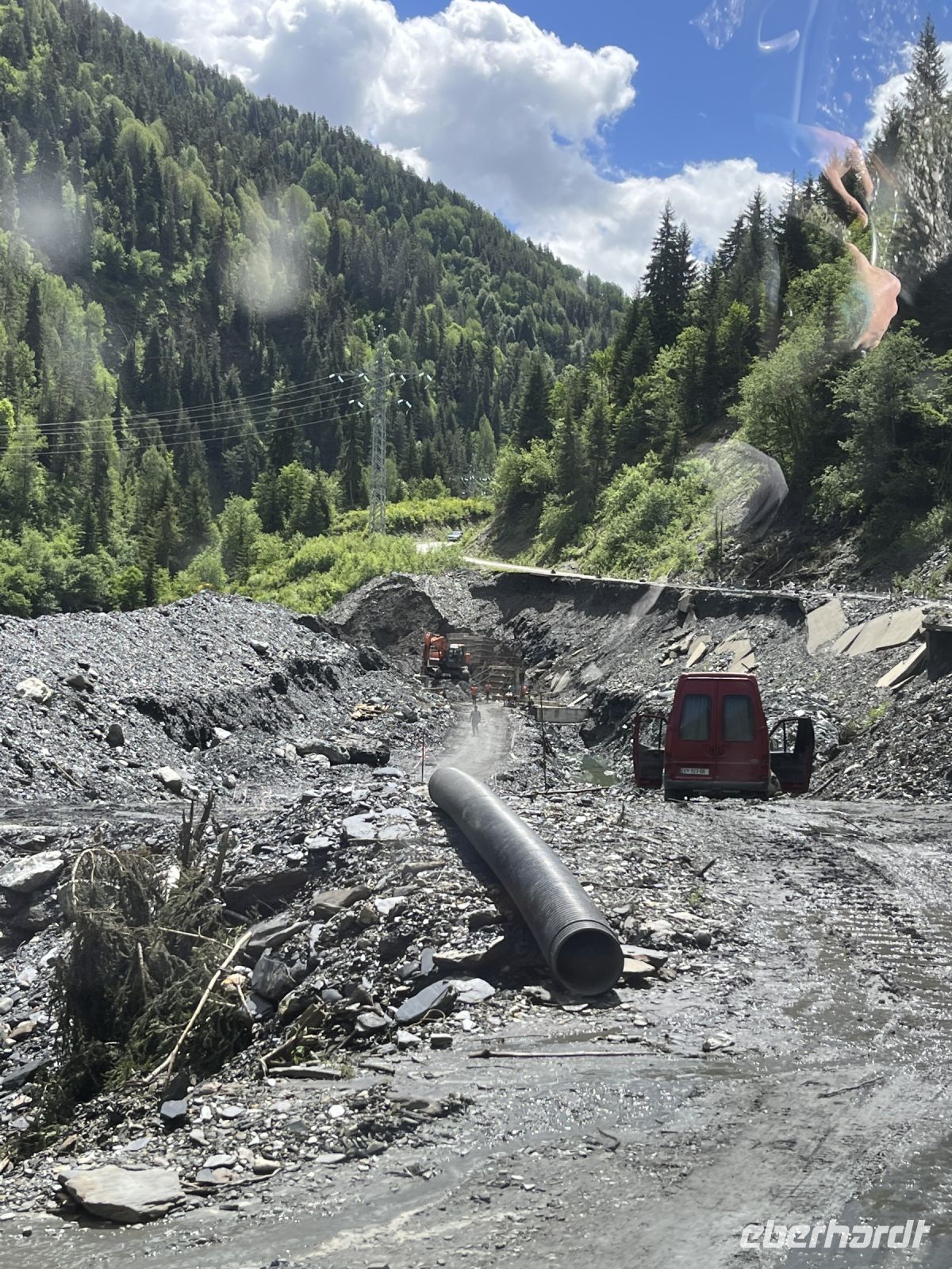 Auf dem abenteuerlichen Weg nach Ushguli, Georgien &ndash; &copy; Maria Feibig (Eberhardt TRAVEL)