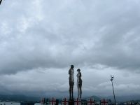 Ali und Nino Statue, Batumi, Georgien &ndash; &copy; Maria Feibig (Eberhardt TRAVEL)
