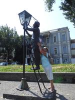 Tbilisi - Lampenanzünder &ndash; &copy; Sabine Letzybyll (Eberhardt TRAVEL)