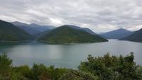 Georgien, Ananuri Stausee &ndash; &copy; Ria Heilmann (Eberhardt TRAVEL)