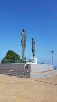 Georgien, Batumi, Denkmal Nino und Ali &ndash; &copy; Ria Heilmann (Eberhardt TRAVEL)