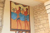 Kreta - Knossos Wandfresko &ndash; &copy; Franziska Bergmann (Eberhardt TRAVEL)