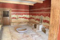 Kreta - Knossos Königsthron &ndash; &copy; Franziska Bergmann (Eberhardt TRAVEL)