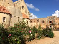 Klostergarten im Kloster Arkadi