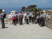 Eberhardt Travel Reisegäste in Kamiros &ndash; &copy; Juliane Voigt (Eberhardt TRAVEL)