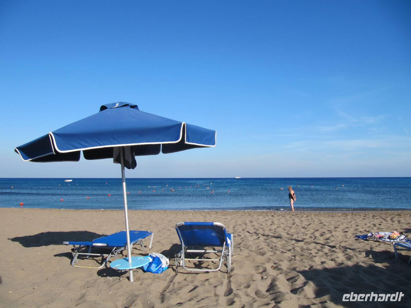 Rhodos - am Hotelstrand &ndash; &copy; Franziska Bergmann (Eberhardt TRAVEL)